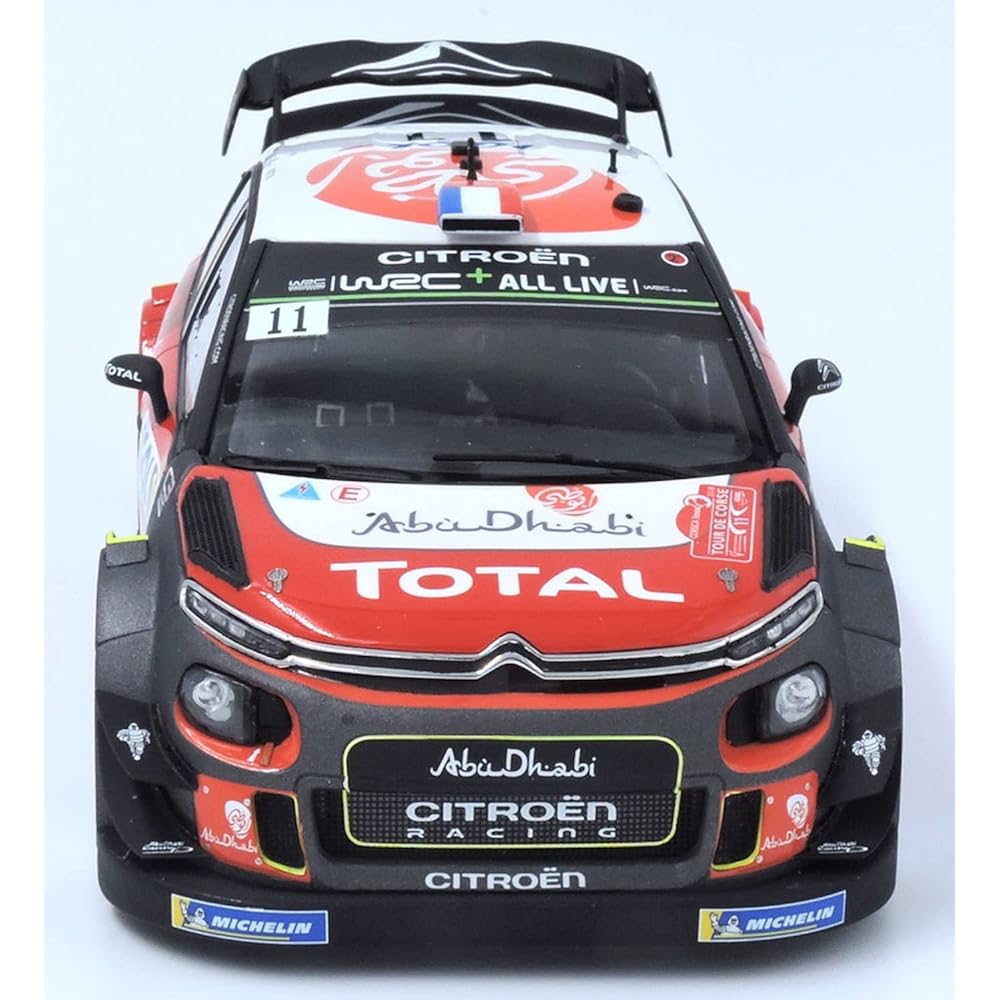 Platz Belkit 1/24 Citroen C3 WRC 2018 Tour de Corse (Tarmac specification) Plastic model BEL017