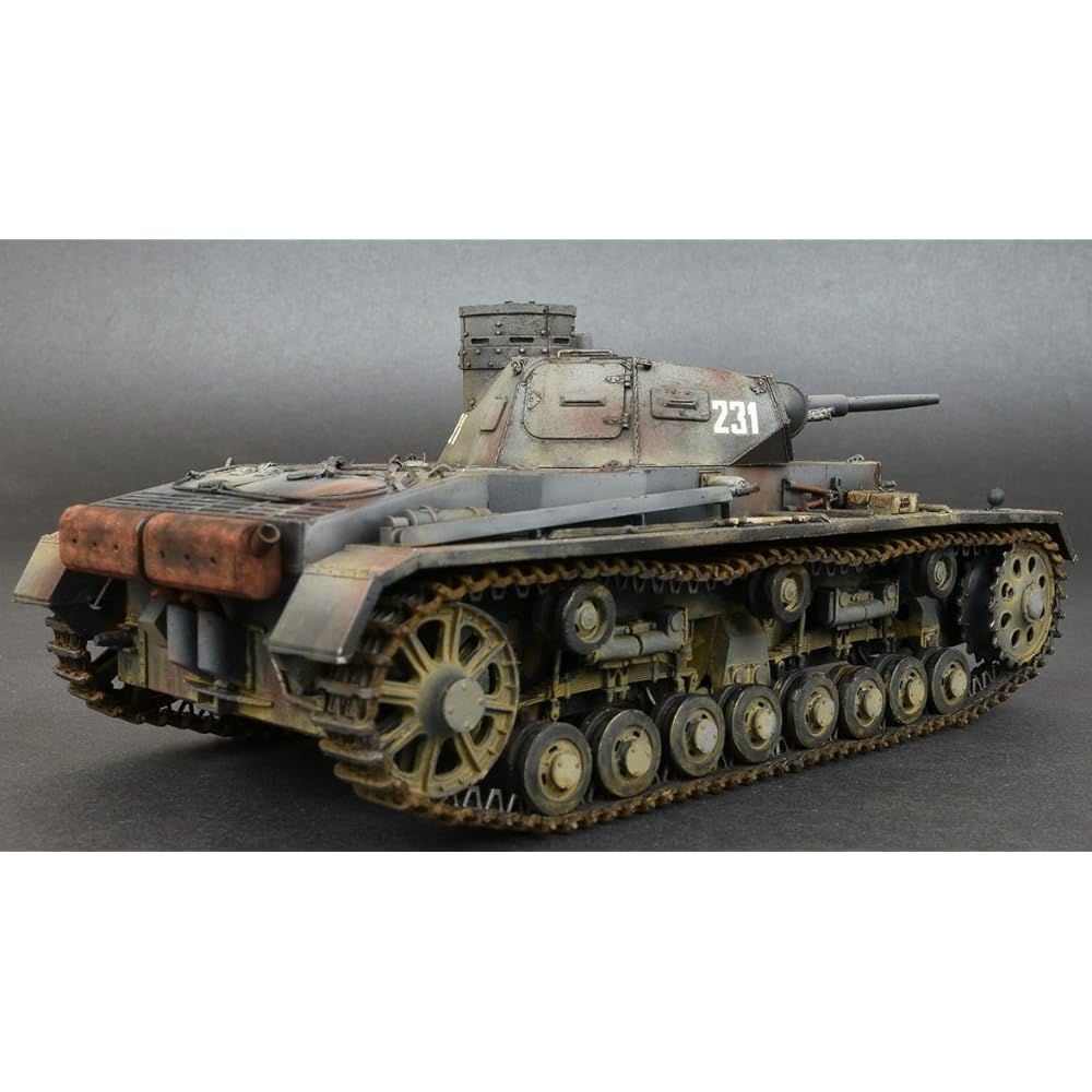 Miniart 1/35 World War II German Army Panzer B Type 5 with 5 Crew Plastic Model MA35221