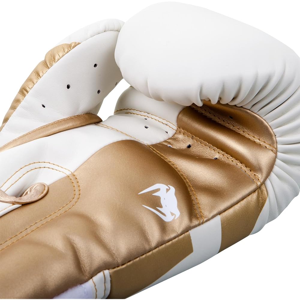VENUM Boxing Gloves Elite - Elite (White/Gold)