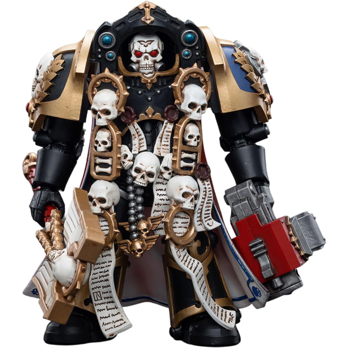 JoyToy 1/18 Action Figure Ultramarine Terminator Chaplain Brother Vanius Collection Model