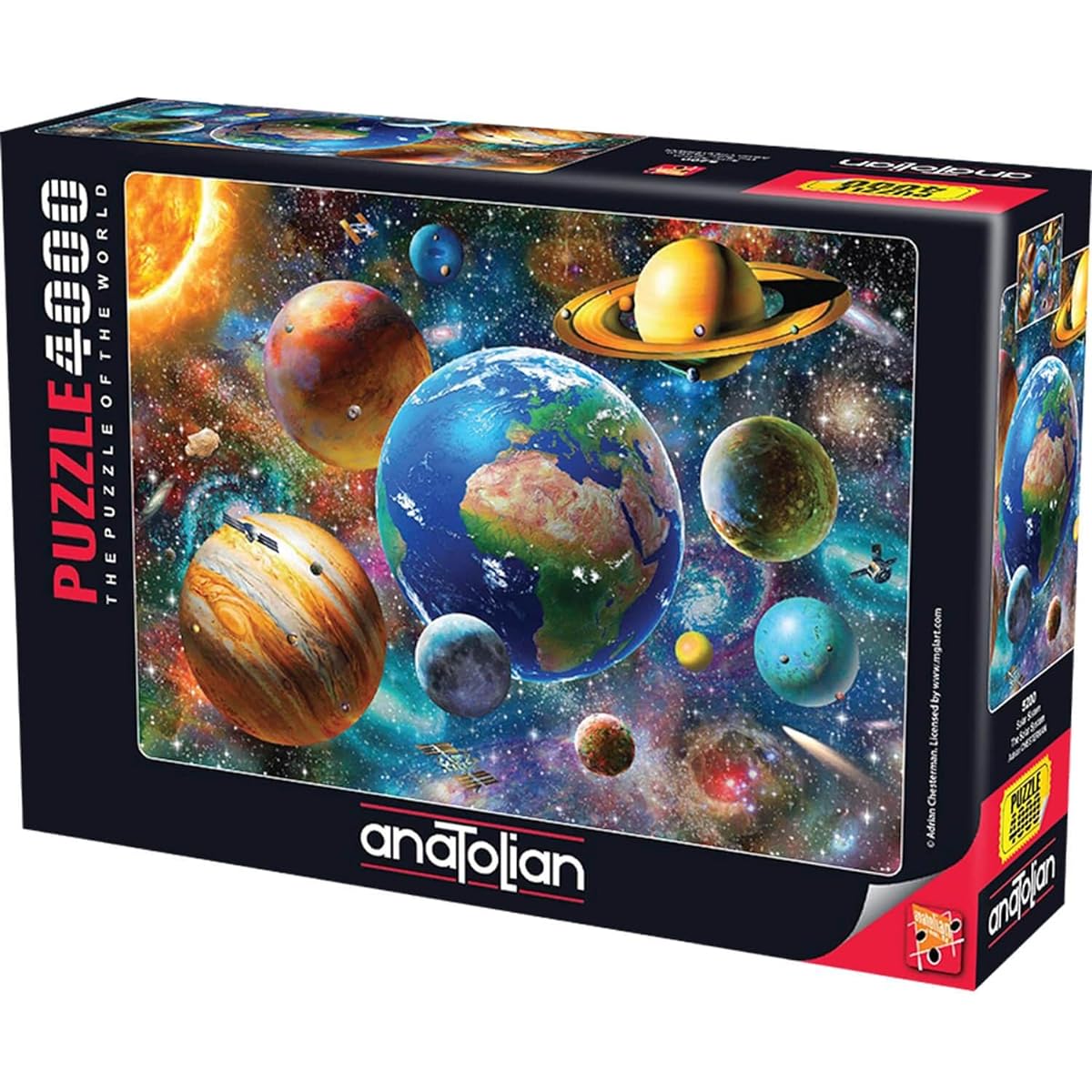 Anatolia Puzzle - Solar System 4000 Piece Jigsaw Puzzle 5200