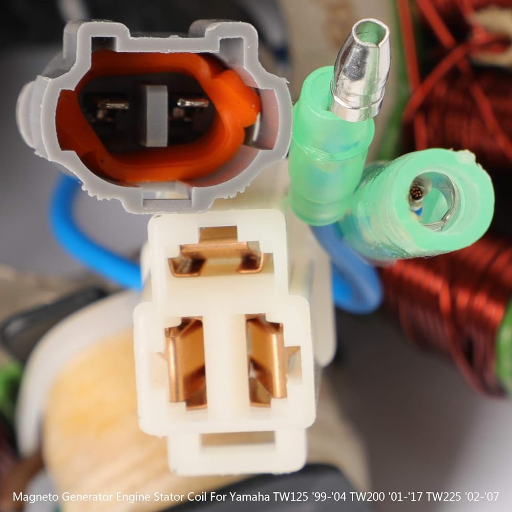 Bruce & Shark Stator Generato Generator Coil Alternator Stator for Yamaha TW200 TW125 TW225 Trailway Trail 200 TW200 4WP-85510-10-00