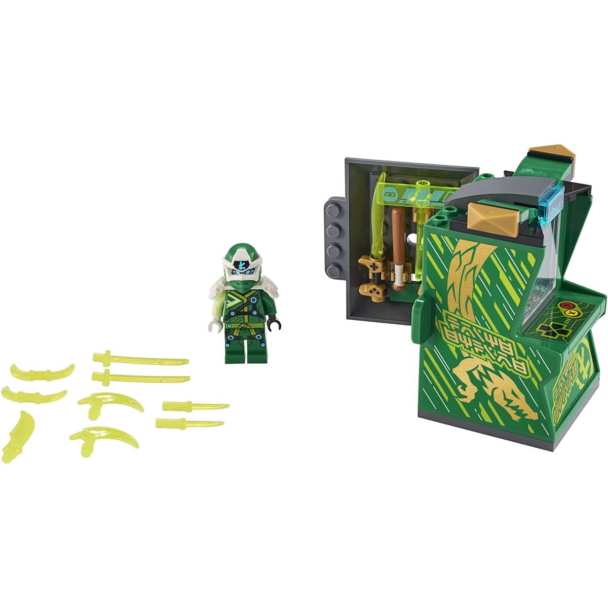 LEGO NINJAGO Lloyd Avatar - Arcade Pod 71716 Mini Arcade Machine Building Kit, New 2020 (48 Pieces)