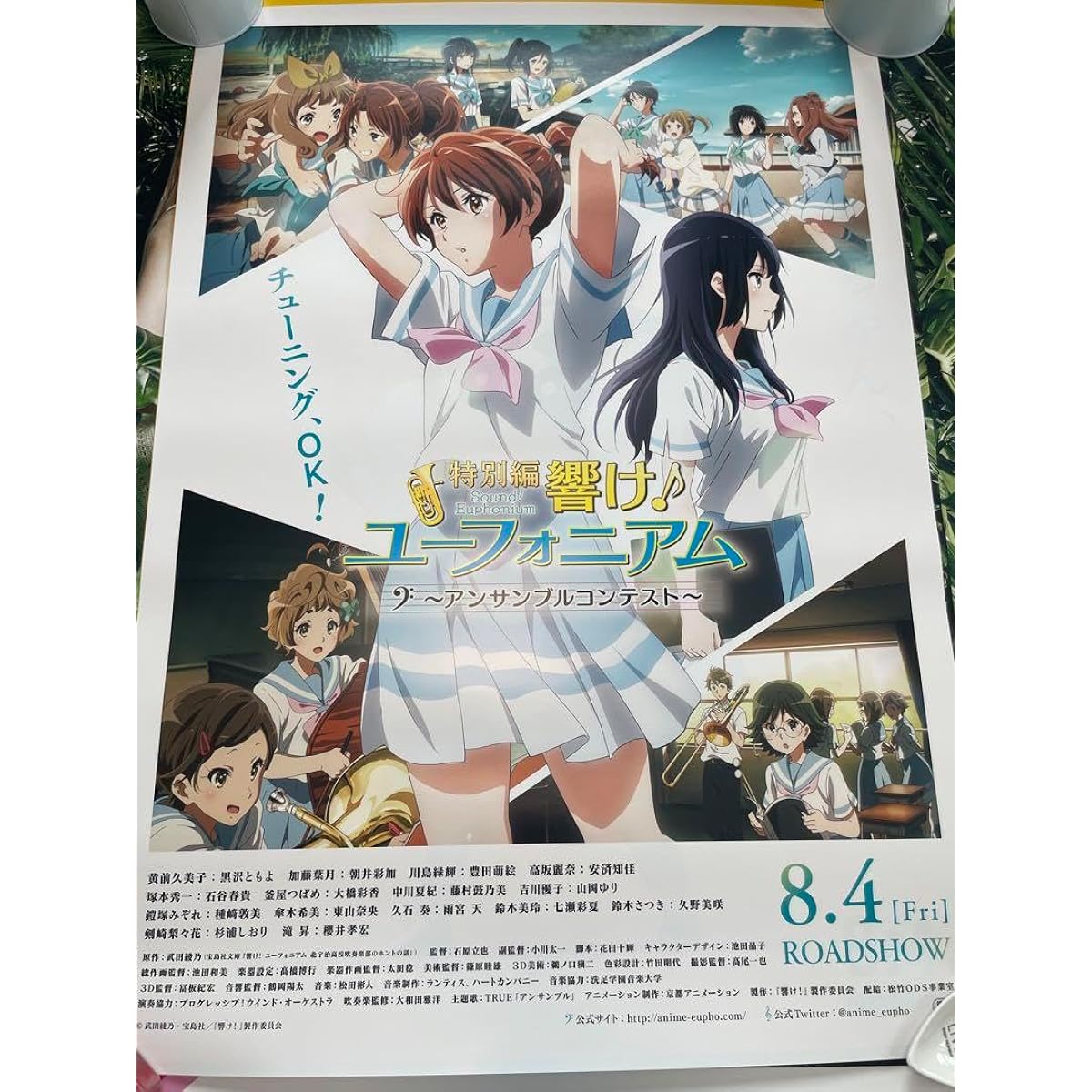 Sound Euphonium Ensemble Contest Poster