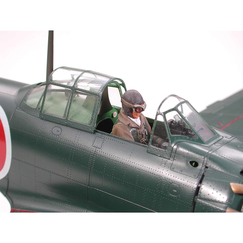Tamiya 1/32 Aircraft Series No.18 Japanese Navy Mitsubishi Zero Type Carrier Fighter Type 52 Plastic Model 60318