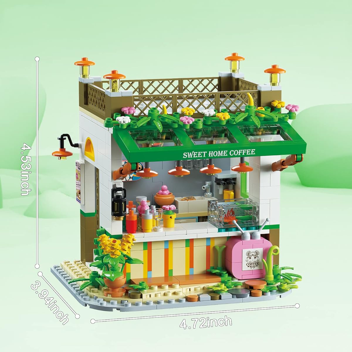 Lyfawe Girls Dream House Model Kit (A)