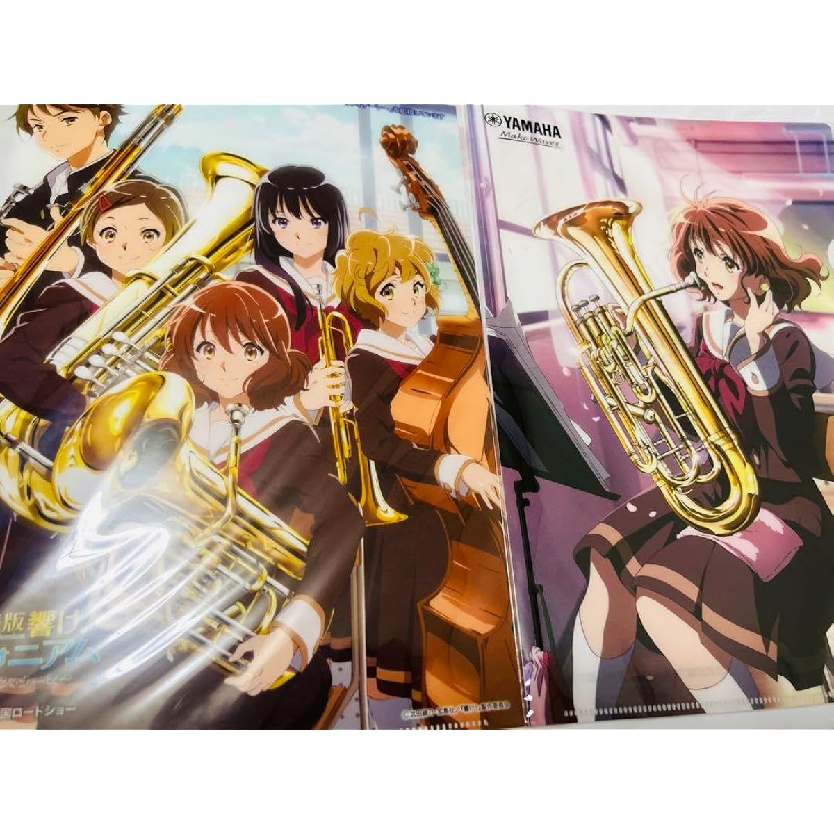 Sound Euphonium Yamaha Collaboration Clear File Set of 2 M