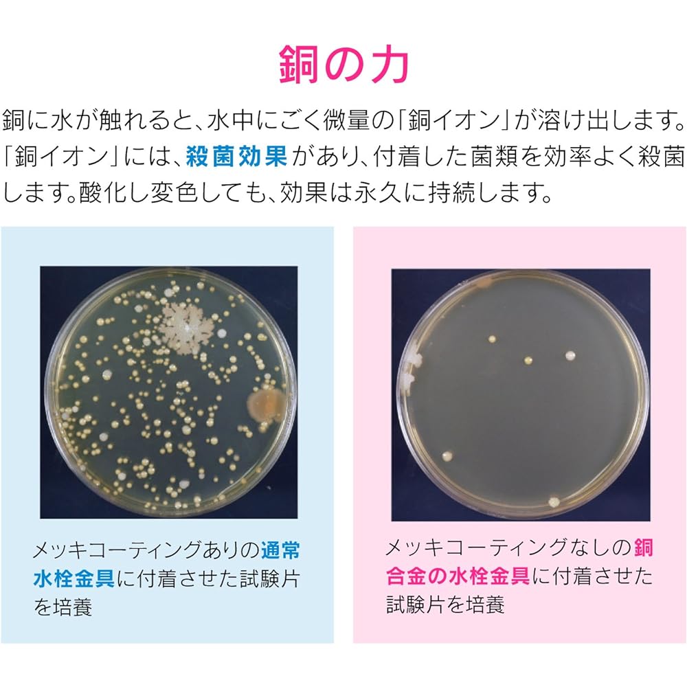 Gaona Korekamo Sink Copper Garbage Basket and Lid Set, Sterilizing Effect (Prevents slime and odor, Hygienic) GA-PB028