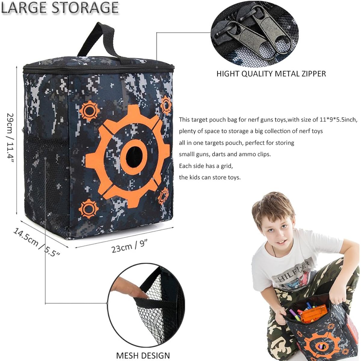 Guass Nerf Dart Elite Refill Pack Target Pouch