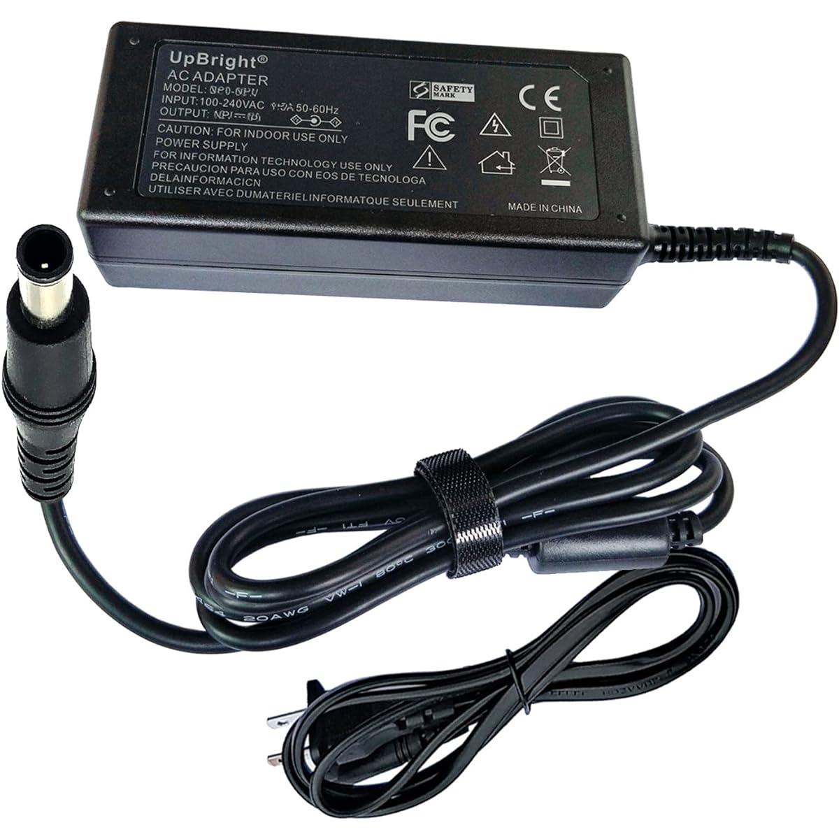 UpBright 19V AC/DC Adapter Compatible with LG Flatron 29LB4505 29UT55 28LN4500 28MT45D 28MT45V 27MT46D 26MA31D 26LN4500 22LN4510 22LF4520 22MA33D 55.9 58.4cm 58.LCD TV 2.1 A Power cord 26 inches 27 inches 28 inches 29 inches