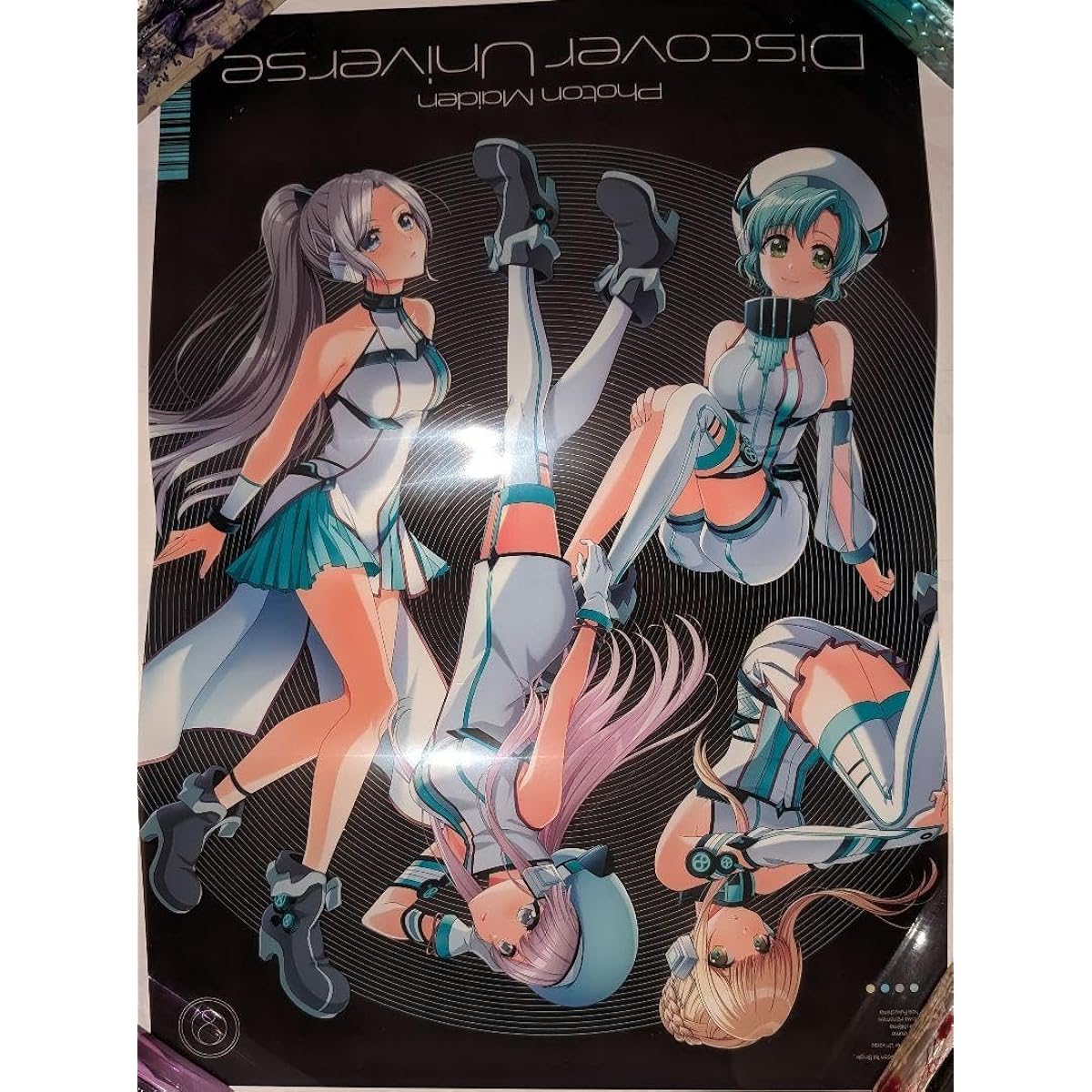 d4dj Purchase Bonus A3 Clear Poster 6 Team Set
