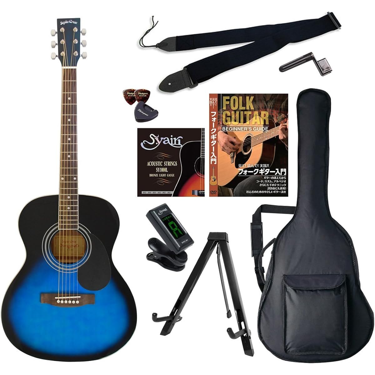 Sepia Crue Beginner Entry Set FG-10/N Natural