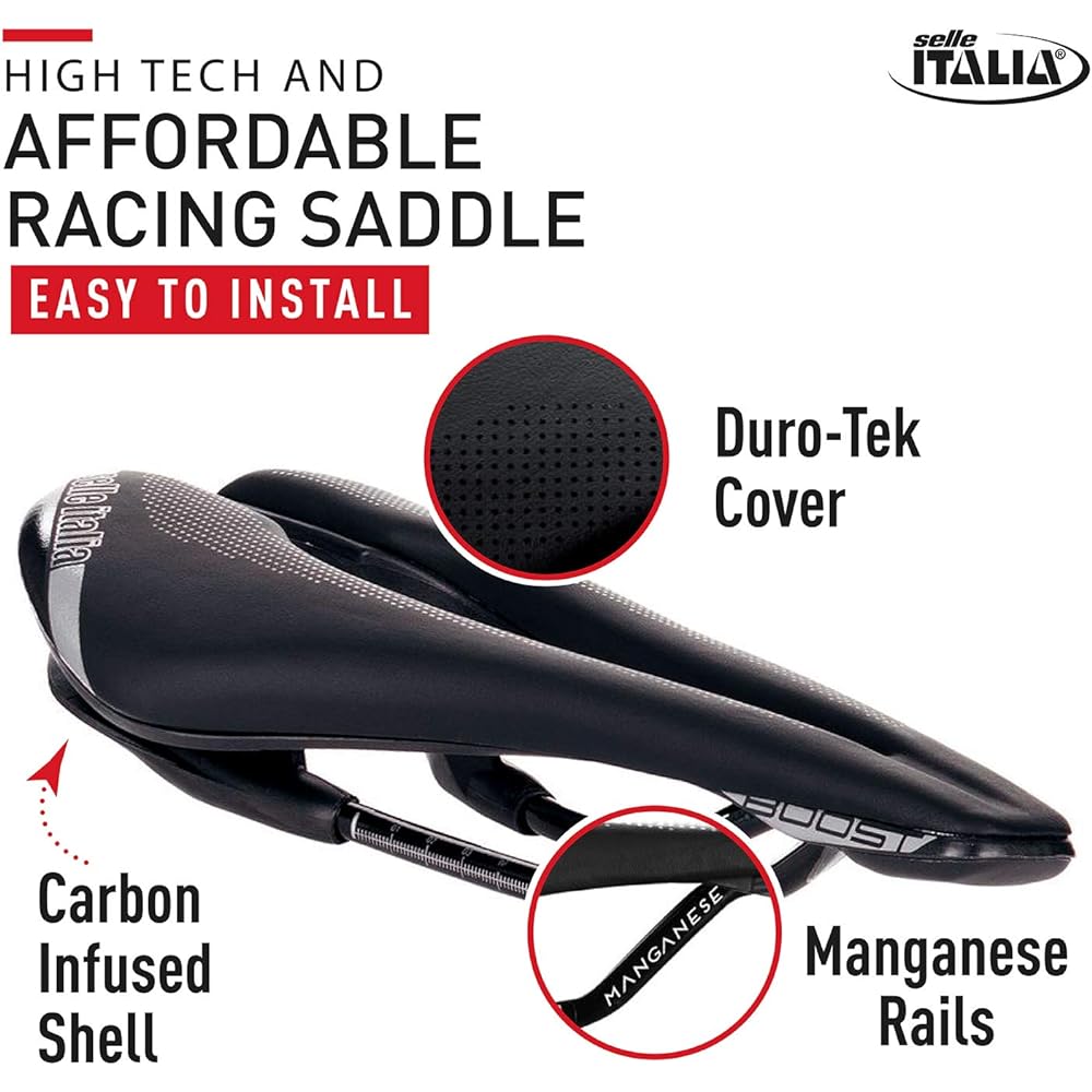 Selle Italia SELLE ITALIA SP-01 BOOST TM S.FLOW Mn BLK L