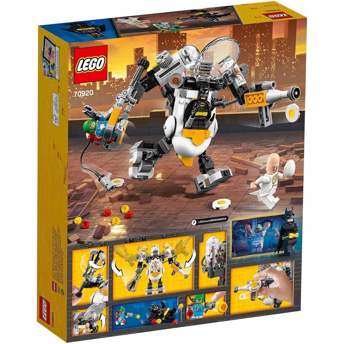 LEGO Batman 70920 Egghead TM Mech Food Fight