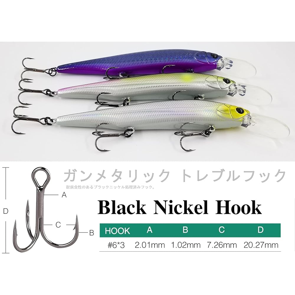 TSURINOYA 115SP Suspend Setting Seabass Lure Magnum Size Plus Lip Length 115mm 17.2g Jerking Method 80 Series Minnow X