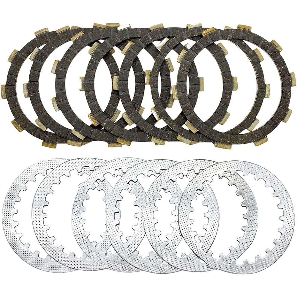 JINFANNIBI Complete Clutch Kit Heavy Duty Spring and Complete Gasket Kit Top Bottom End Set for Yamaha Blaster 200 YFS200 1988-2006