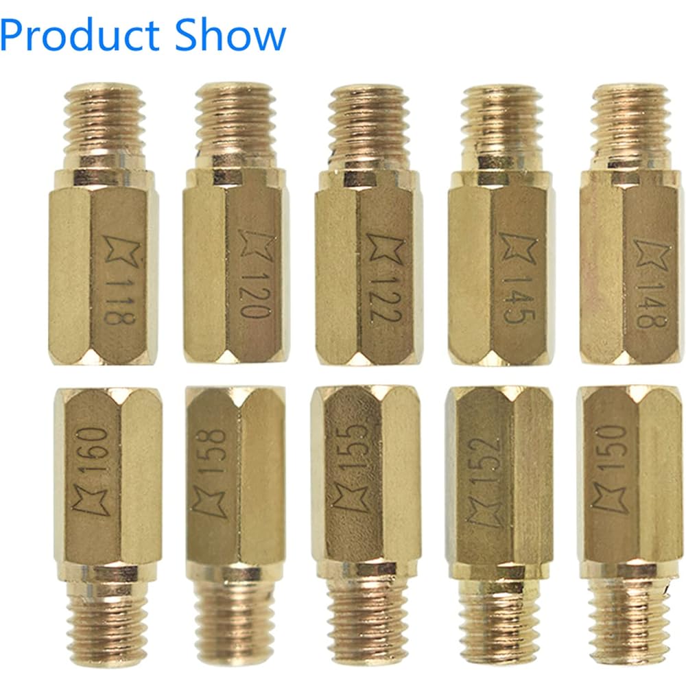 10pcs 118 120 122 145 148 150 152 155 158 160 Main Jet Kit OKO CVK KOSO PE Carburetor Replacement