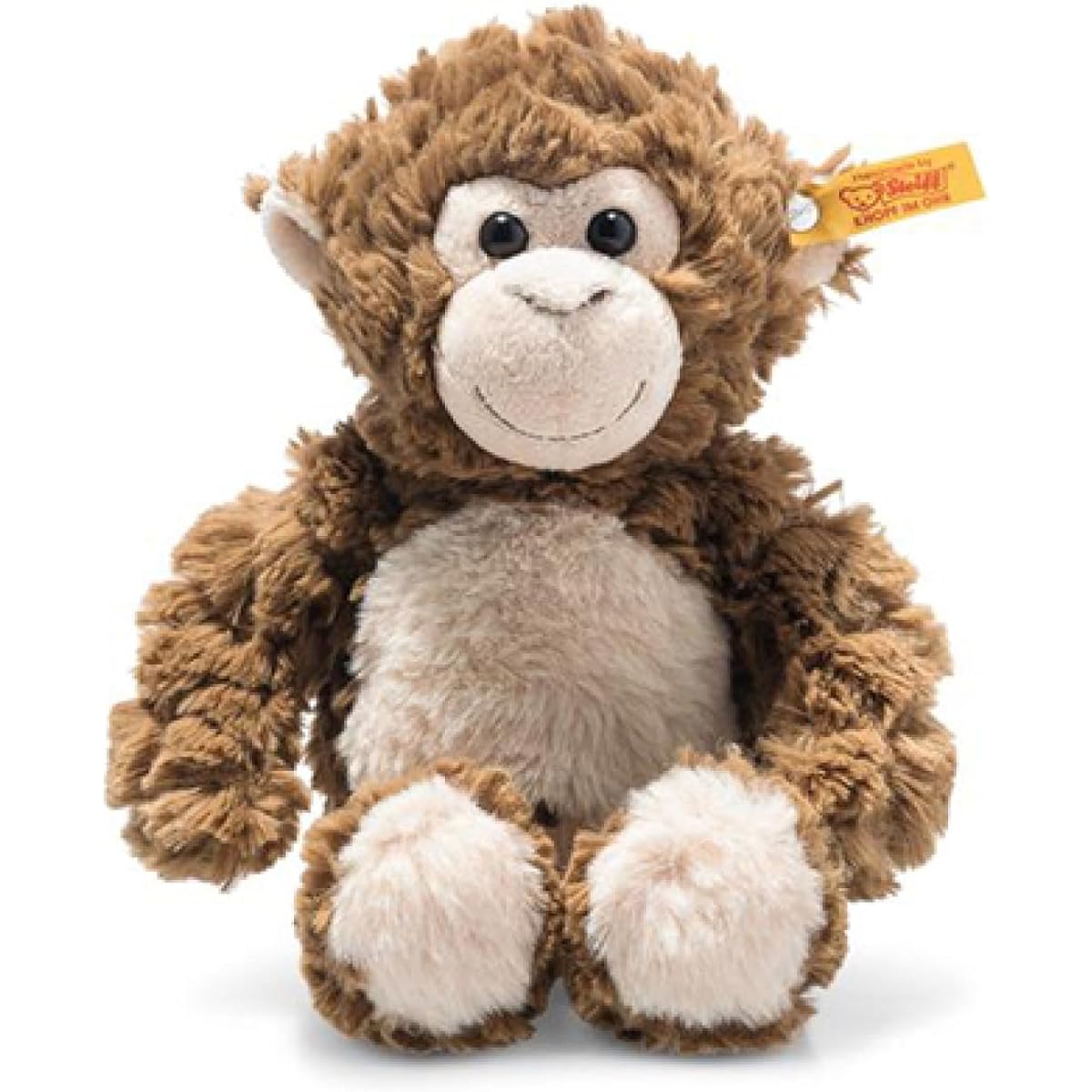 Steiff teddy bear cuddly friends monkey board 20cm brown 060434