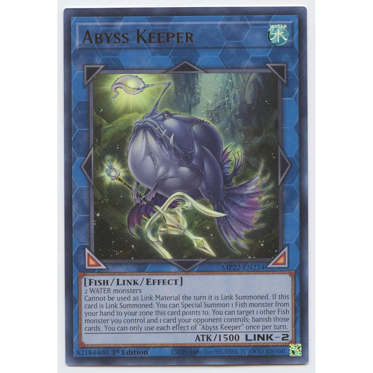 Abyss Keeper - MP22-EN234 - Ultra Rare - 1st Edition.