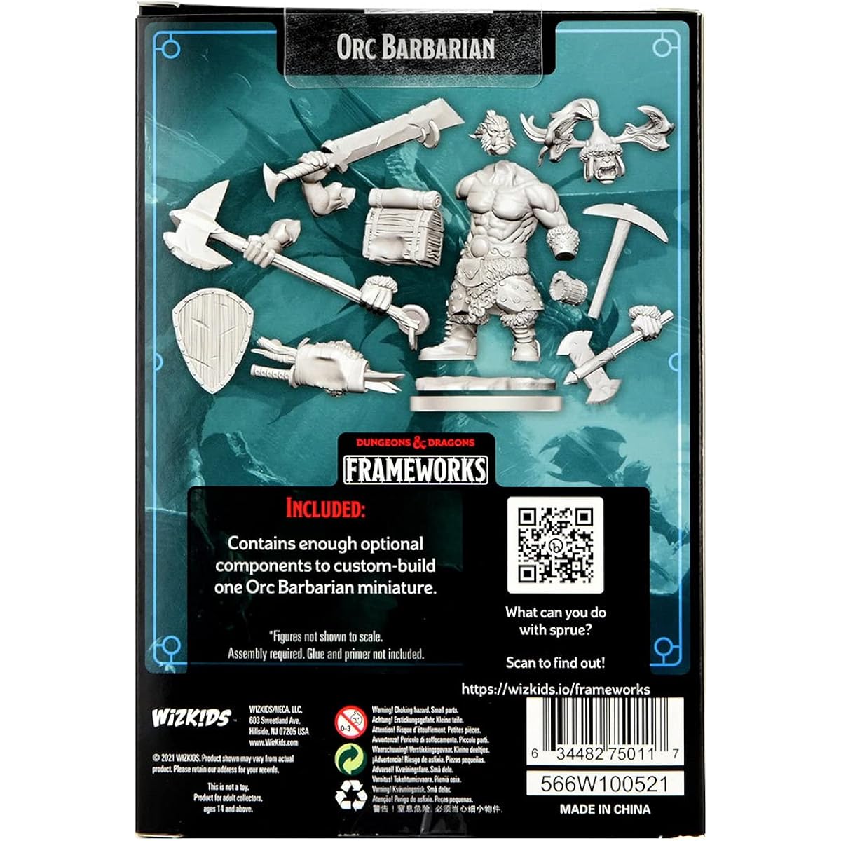 Orc Barbarian, Male