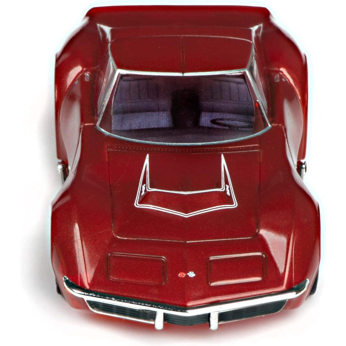AFX/Racemasters 1970 Corvette LT1 Red Metallic AFX22038 HO Slot Racing Car.