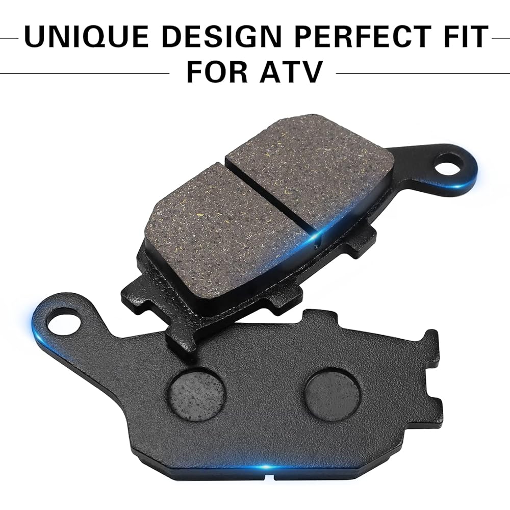 SOLLON Brake Pads Front and Rear Honda VTX 1300S Retro /C /R /T 2003-2013 Shadow 1100 VT1100 1995-2007 ACE 1100 VT1100T Aero 1100 Shadow Saber 1100 VT1100C2 Saber 13 00 VT1 300CS, Interstate