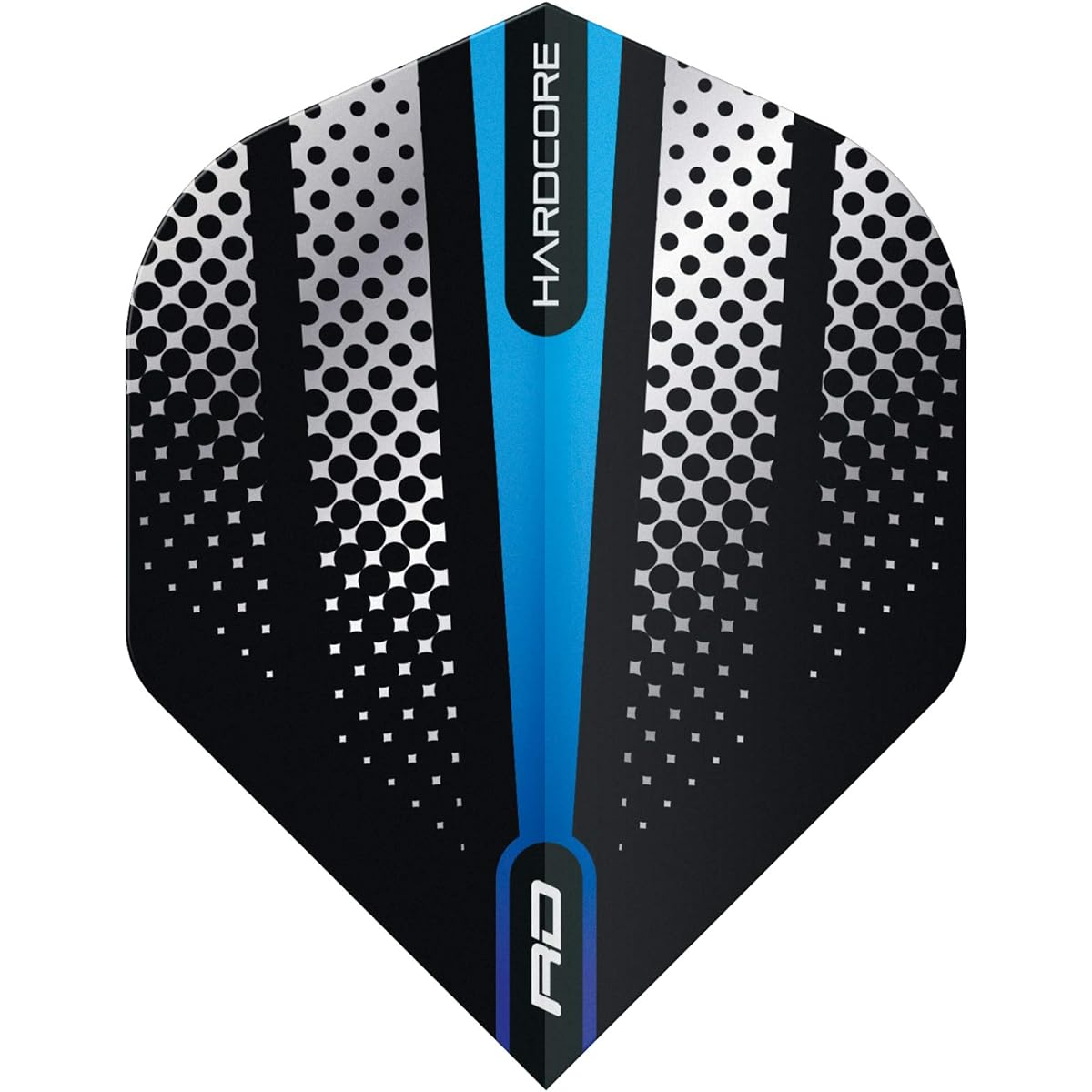 Red Dragon Hardcore Radical Dart Flights - 4 Sets per Pack (12 Dart Flights Total)