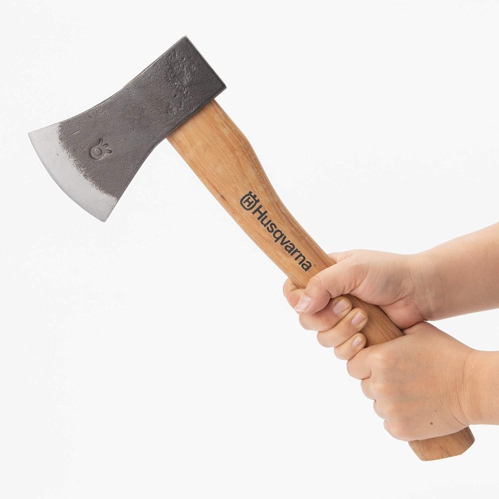 Husqvarna Zenoah Hatchet YANKEE Made in Sweden 599674401 Comes with a cover Small ax that fits comfortably in your hand for camping Length 38cm