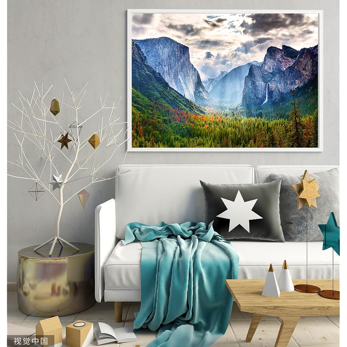 2 Pack 1000 Piece Zion National Park & Yosemite National Park Puzzle Nature National Parks Jigsaw Puzzle for Adults 1000+ Pieces Landscape Puzzle Gifts for Women & Moms