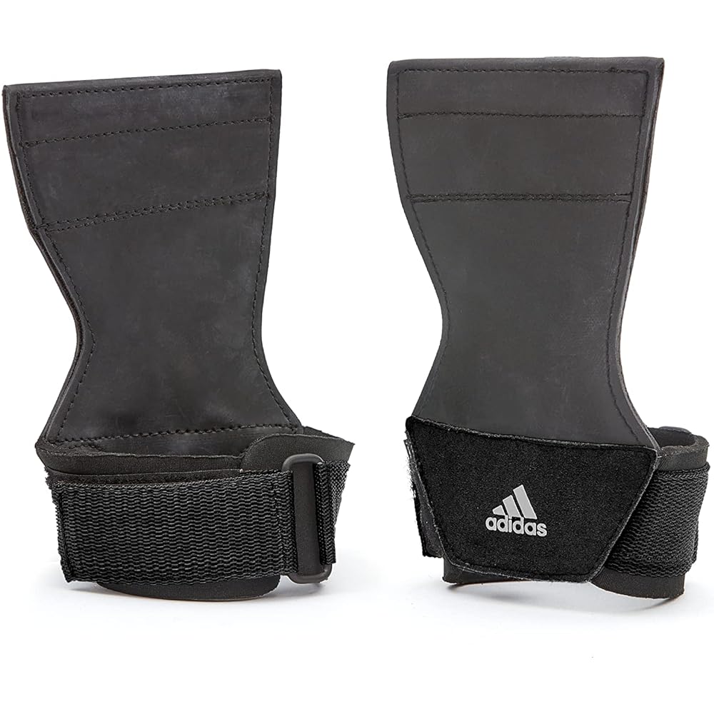 adidas Power Grip Pad Lifting Grip Black (Pair)