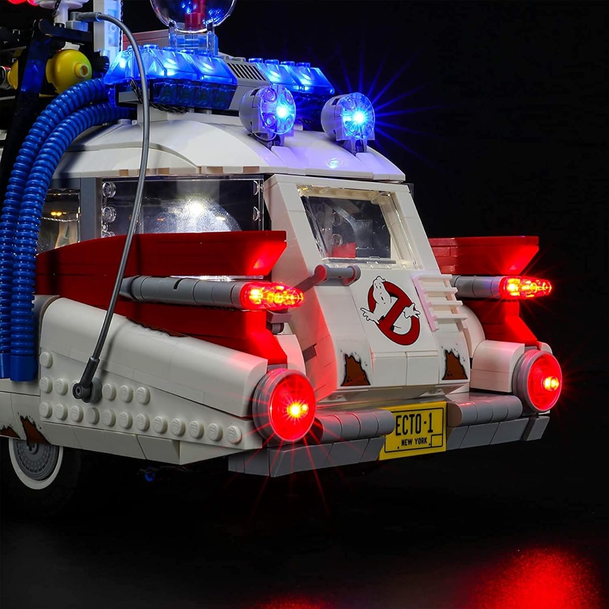 BRIKSMAX LED Light Kit for Creator Expert Ghostbusters ECTO-1 - Compatible with Lego 10274 (LEGO Set Not Included)