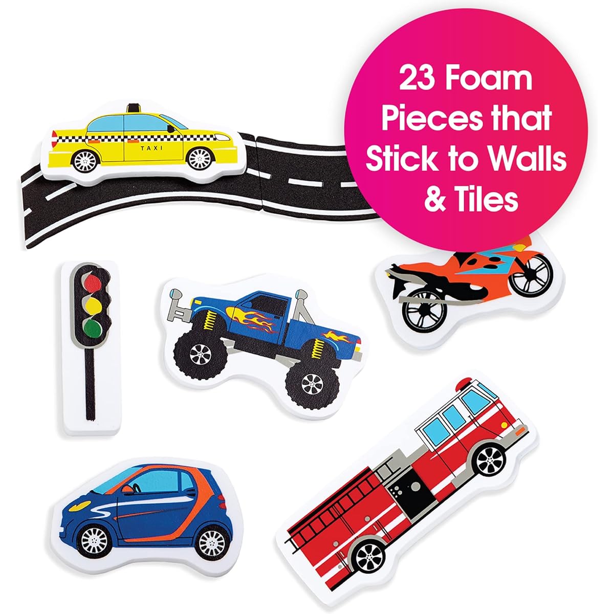 Edushape 547024 MAGIC CREATION -TRAFFIC FUN