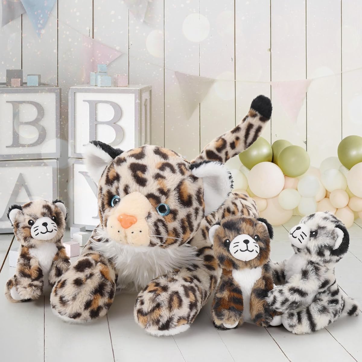MaoGoLan Leopard Plush Set