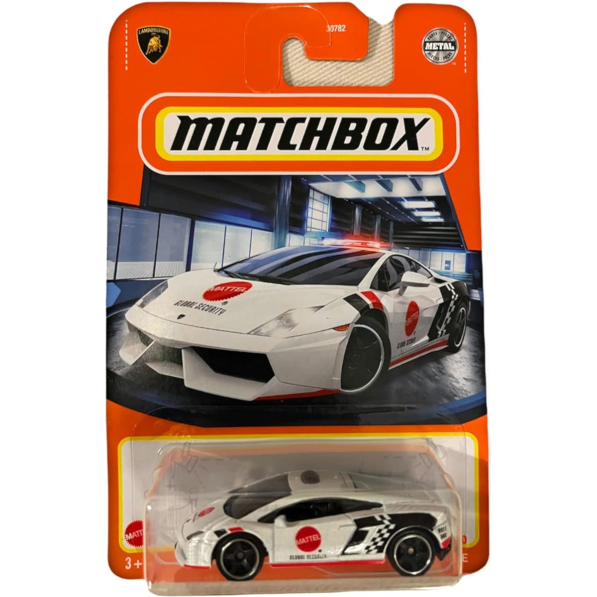 Matchbox Power Grabs White Lamborghini Gallardo Police 69/100