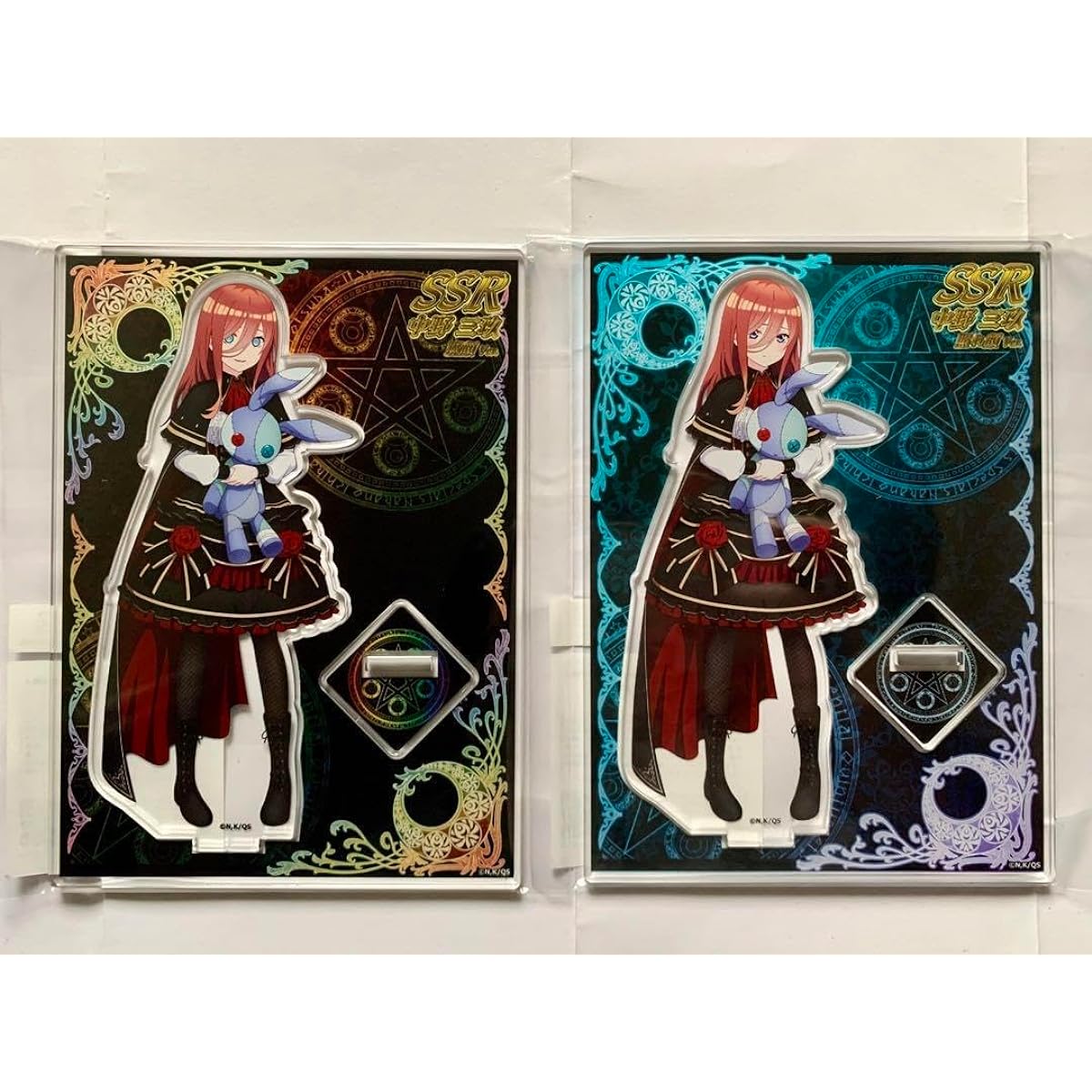 The Quintessential Quintuplets Karaoke no Tetsujin Limited Acrylic Stand Miku 2-Piece Set A9