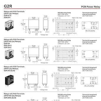 Starter Solenoid Relay G2r-1-E 24vdc G2r-2 G2r-1 G2r-1a-E 12v 24v 110v 230v G2r Relay Series Starter Solenoid Relay for Relay