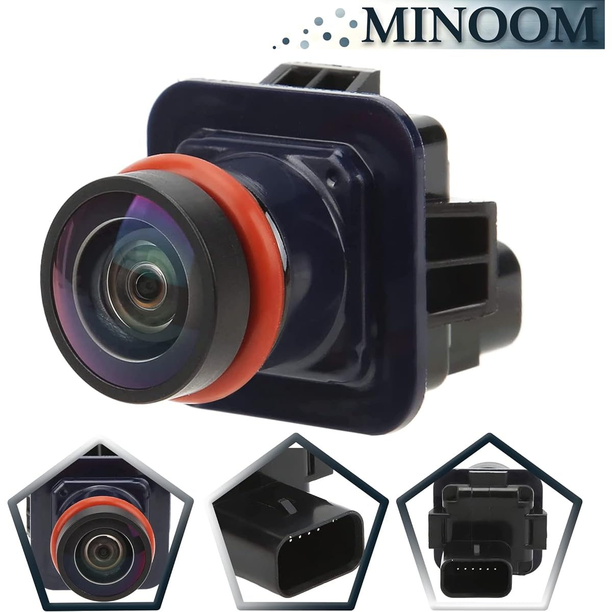 MINOOM EG1Z-19G490-A Rear View Backup Assist Parking Camera for d Taurus Police Interceptor 13-19 Special Service Police 14-18 Part Number DG1Z-19G490-A / 592-224