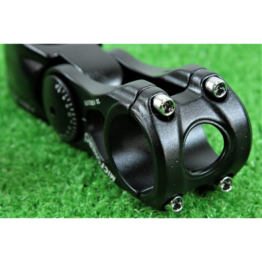 MicrOHERO Lightweight Lightweight Design Adjustable Angle Stem Φ31.8/90-28.6mm Φ31.8/110-28.6mm +-85 degrees Black