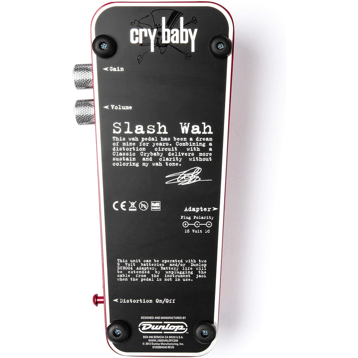 JIM DUNLOP SW-95/SLASH WAH