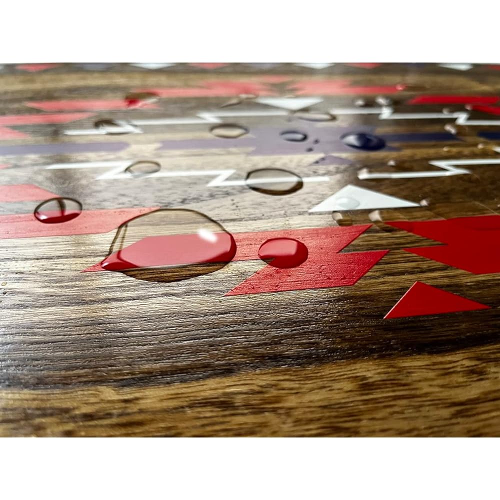 OUTDOORSHIN Field Rack Natural Wooden Top Board Original Top Board Ortega Pattern DIY Style Material Lightweight Camping Outdoor Low Table Leisure Sheet C Color