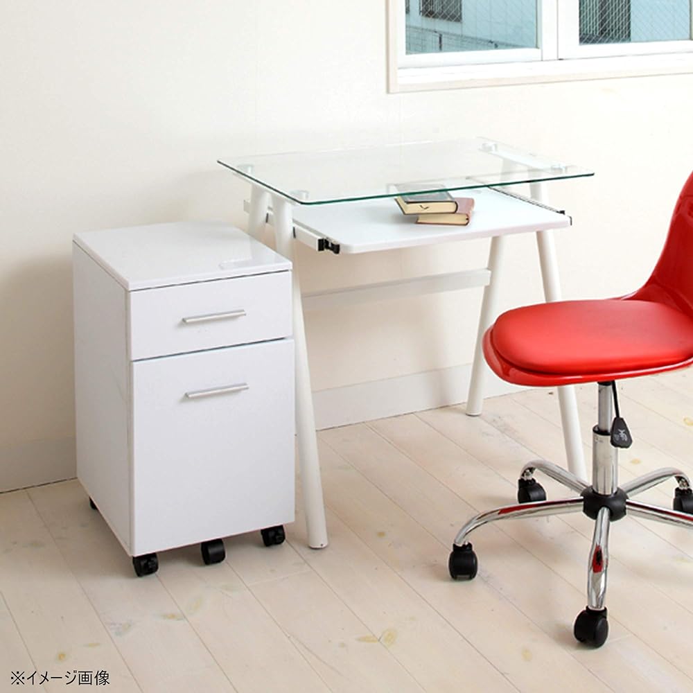 Azuma Kogei Bolero Side Chest Width 33.5 x Height 60cm White EDS-1601