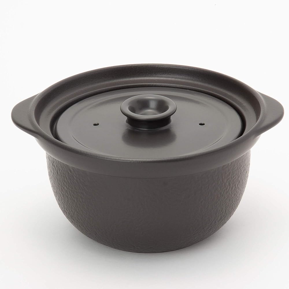 TAMAKI Rice Cooker Thermatec 3-cup Olive Diameter 25.5 x Depth 22.2 x Height 19cm Open flame/microwave/oven compatible TDG02-310