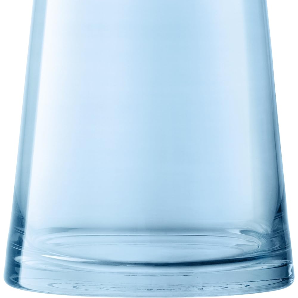 LSA Flower Vase Blue Height 26cm SORBET G1436-26-204