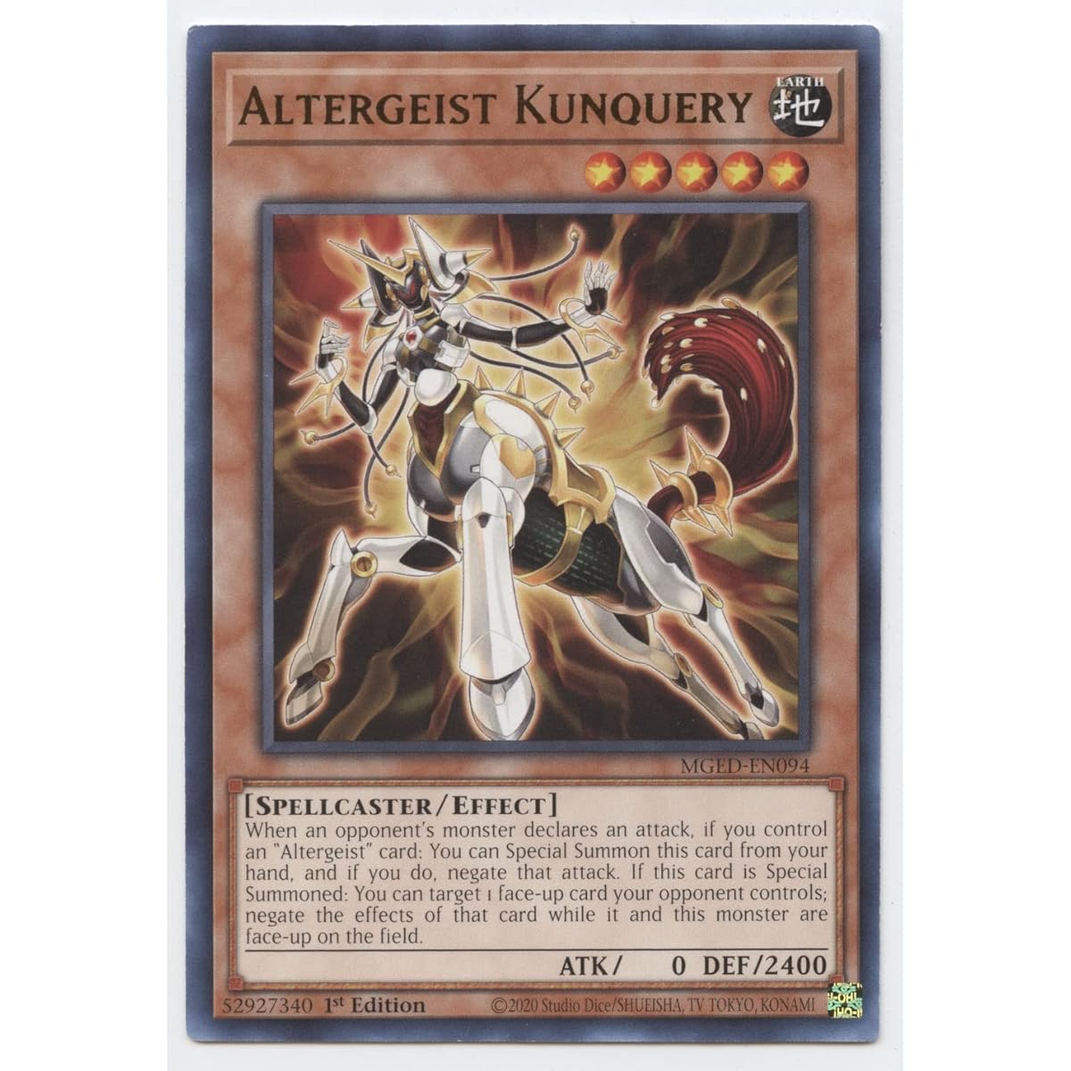 Altergeist Kunquery - MGED-EN094 - Rare - 1st edition.