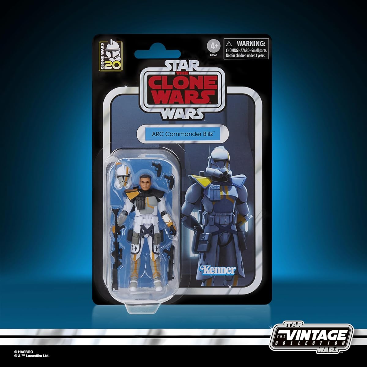 Star Wars Hasbro Clone Wars Vintage Collection 10cm Arc Commander Blitz Figure