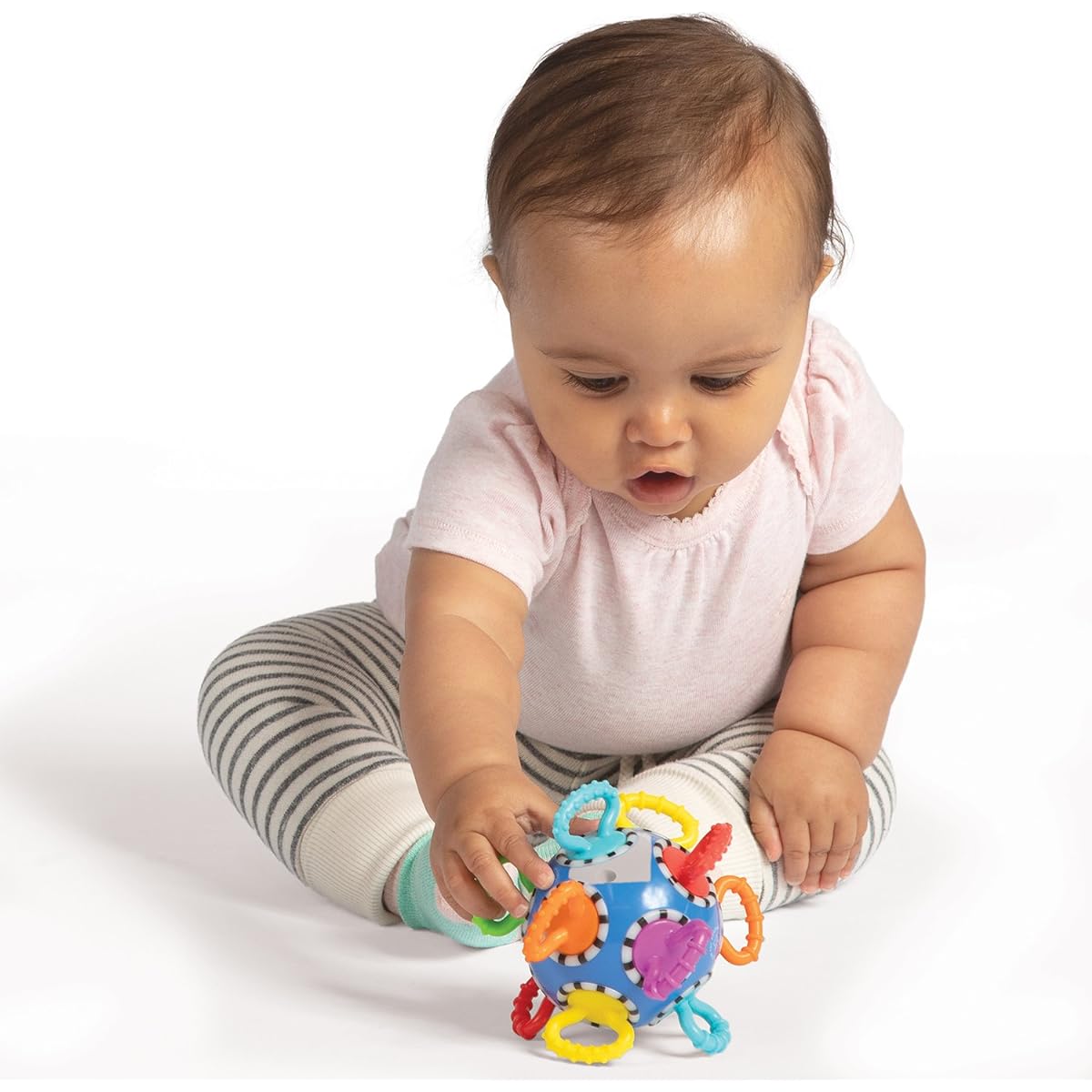Manhattan Toy Click Clack Ball Developmental Activity Baby Toy