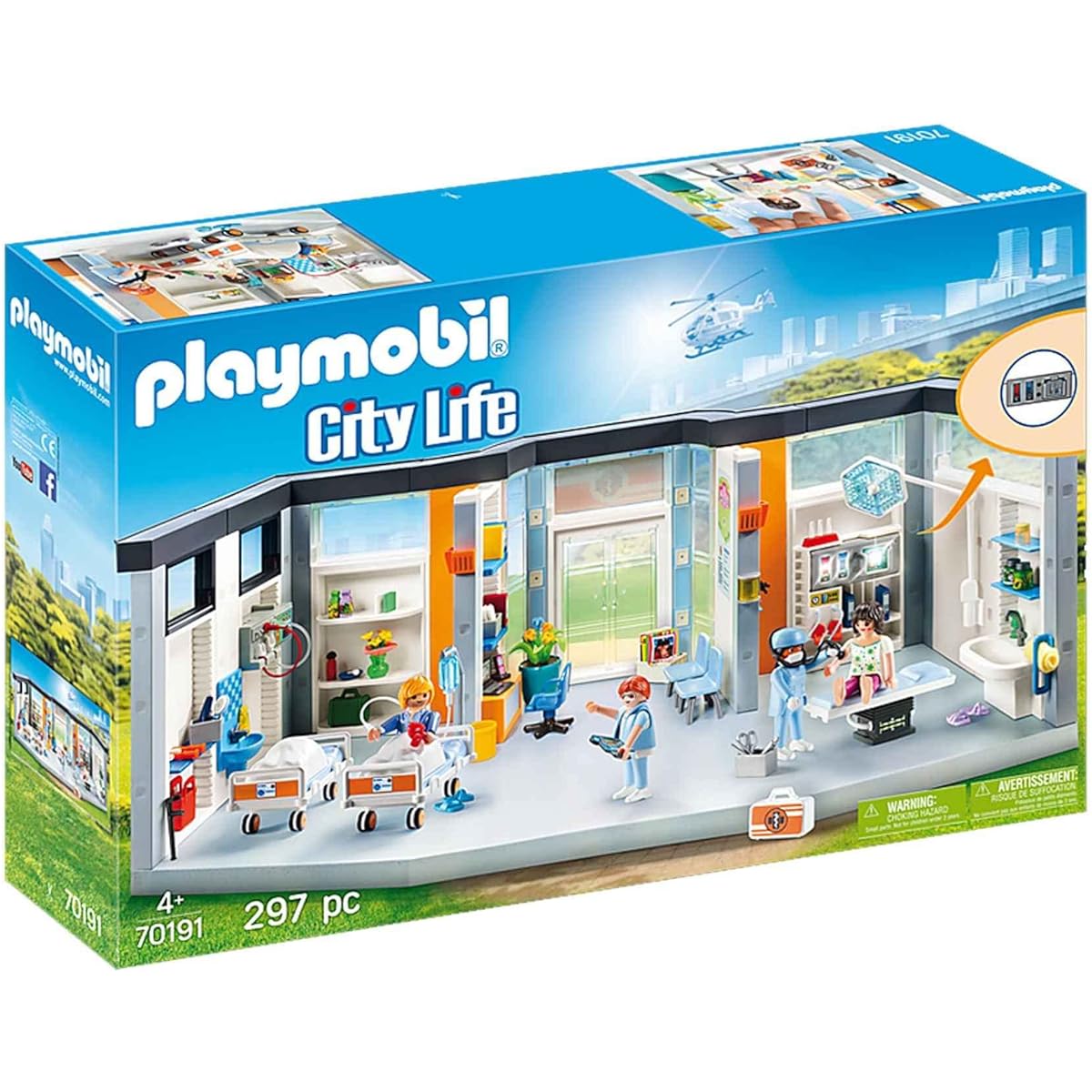 Playmobil Furniture Hospital Wings