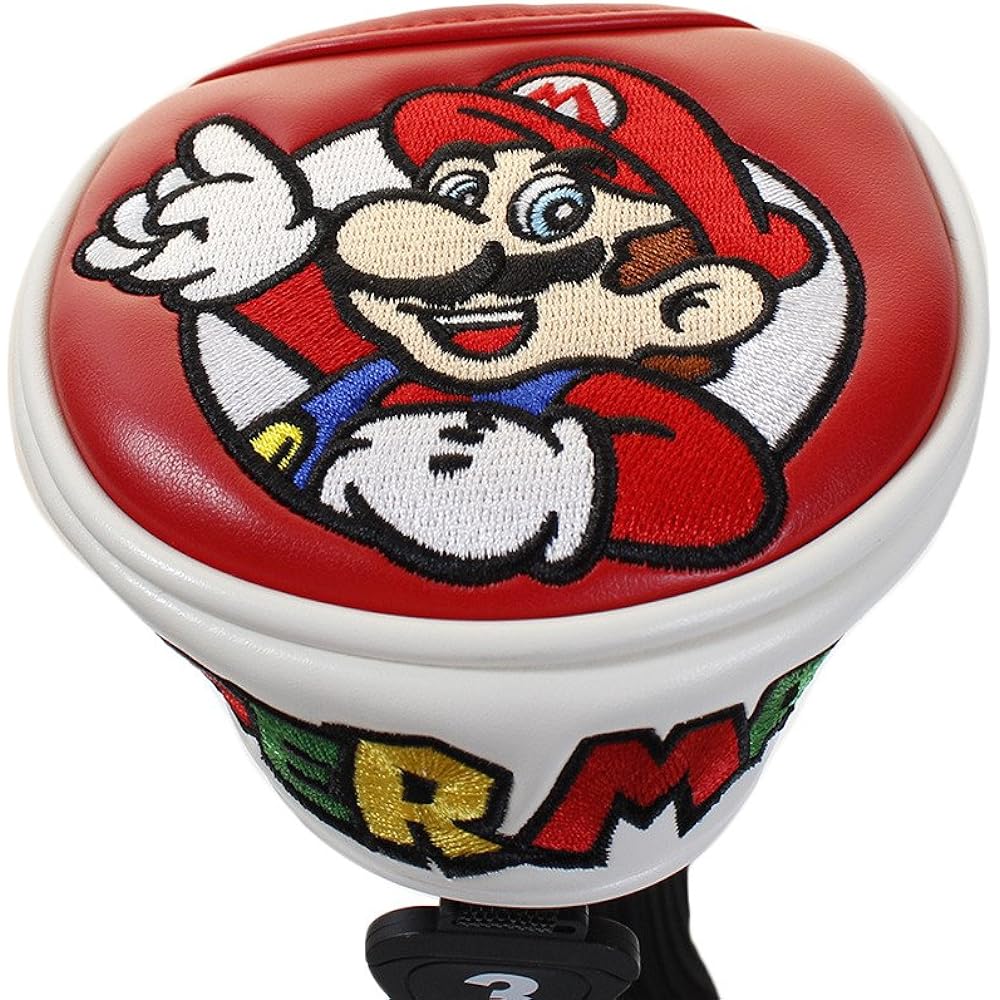 Enjoy Caddy Bag Super Mario head cover for FW (Mario) SMHF001 SMHF001