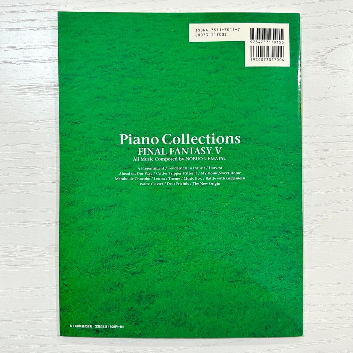 5 Ⅴ Sheet Music Piano Collections F'F5