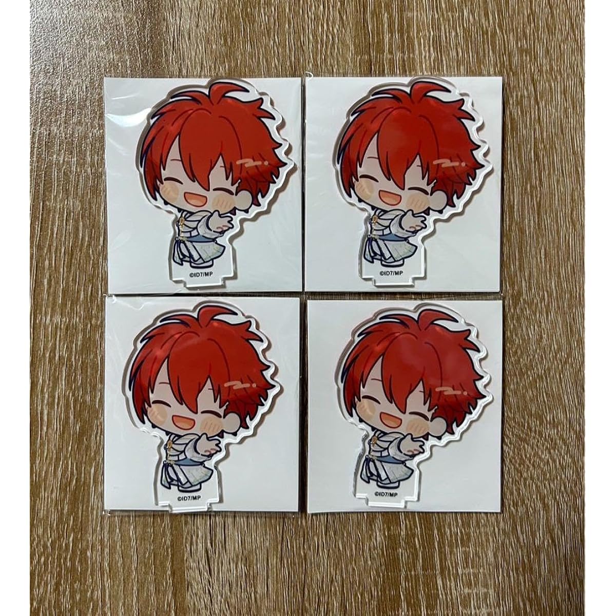 IDOLiSH7 Tower Records Cafe Acrylic Stand Nanase Riku 4-piece set DJ